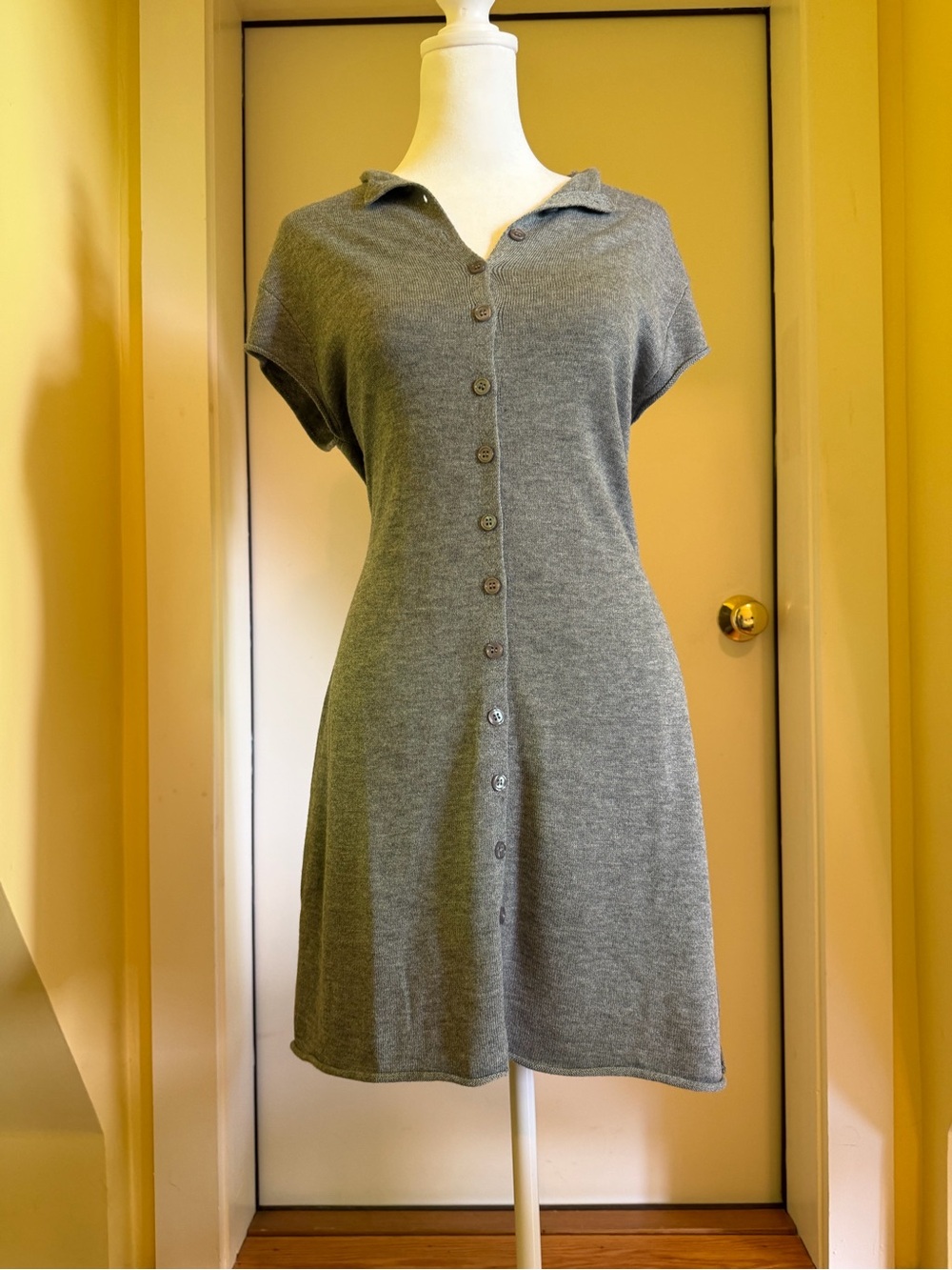 NA-KD Button Detail Mini Dress